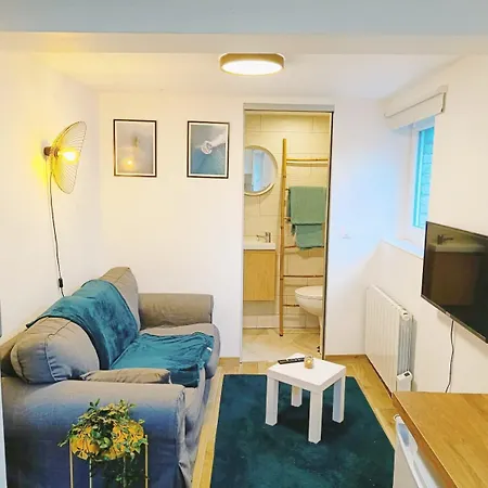 Nest- Tiny House Avec Jardin, Proche Gare, Luxembourg-metz Daire Uckange